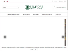 Tablet Screenshot of calzaturebelfiore.com